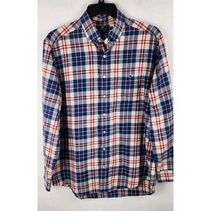 Vineyard Vines Men's Slim Fit Tucker Shirt Button Down Large Multicolor Plaid